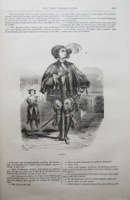 [Дюма А. Три мушкетера / Ил. Ж.А. Босе, Ф. Филиппо и др. Ч. 1-2]. Paris: Chez Marescq et Cie, 1852